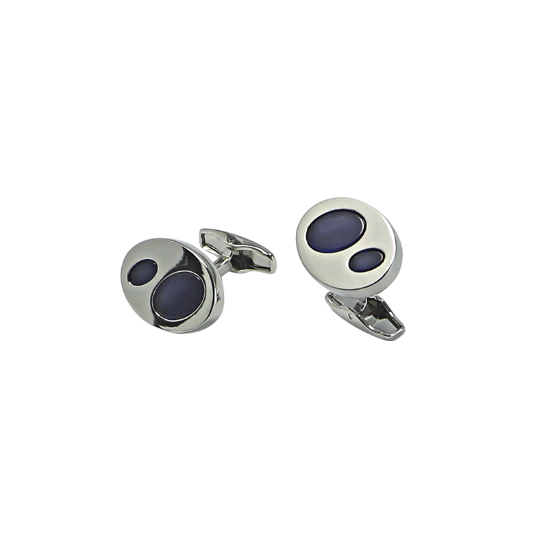 The Eye Oval Novelty Cuff Links