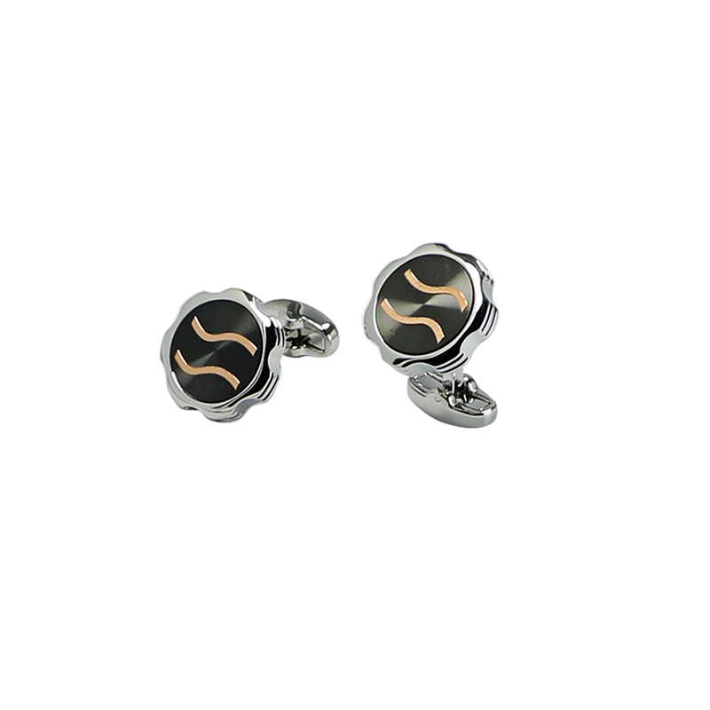 3 Tone Novelty Wholesale Cuff Links