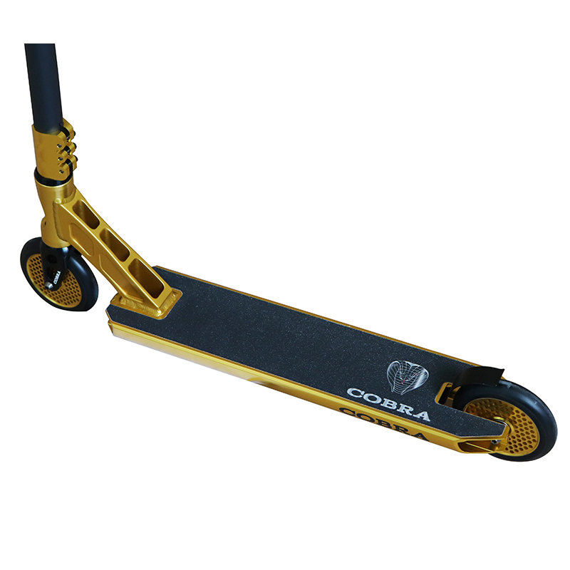 120mm cascadorie scooter (aur anodized)
