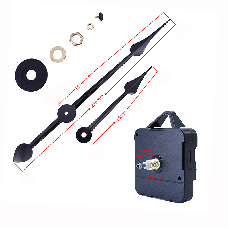 HR1688 Mașină de ceas de 15 mm cuarț și mâini de ceas din aluminiu