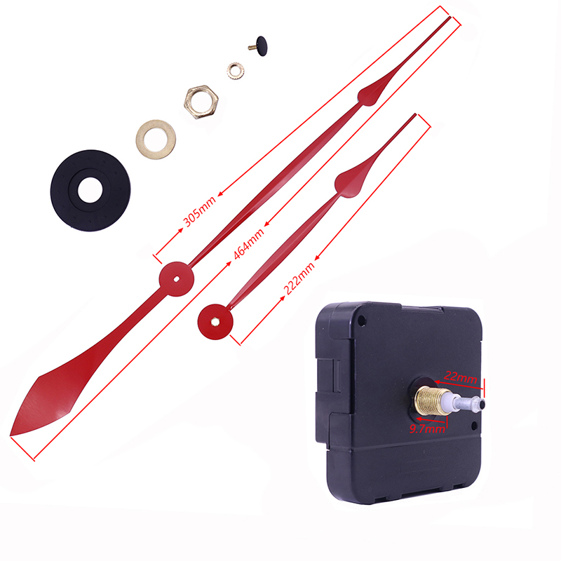 HR1688 Mecanism de ceas cu ax mare de 17mm cu cuplu I și mâini de ceas serpentin