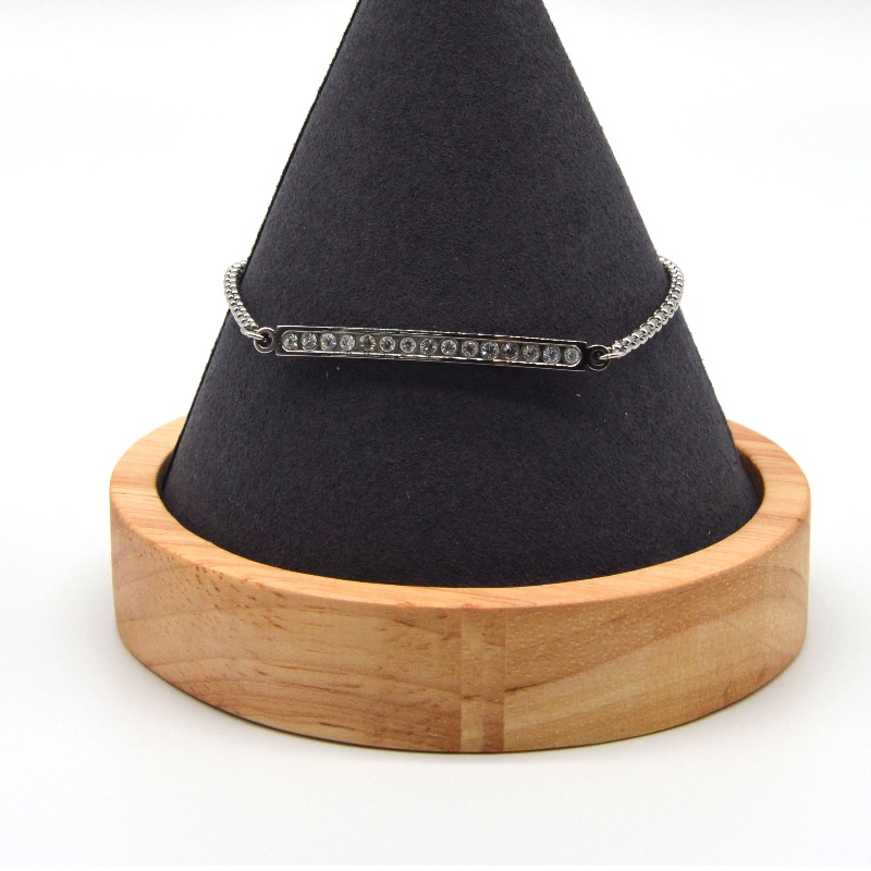 Legătura cu piatră din oțel inoxidabil Bracelet rfbbg0091