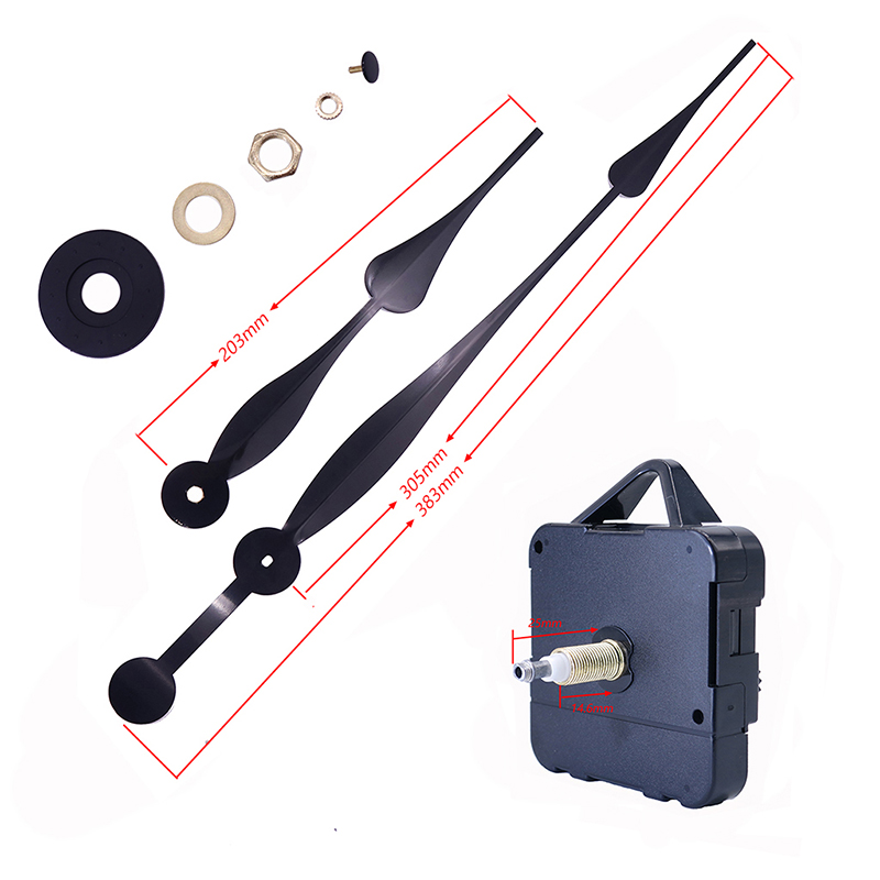 HR1688 23mm cuplul mare I mișcare a peretelui și a ceasului cu ceas