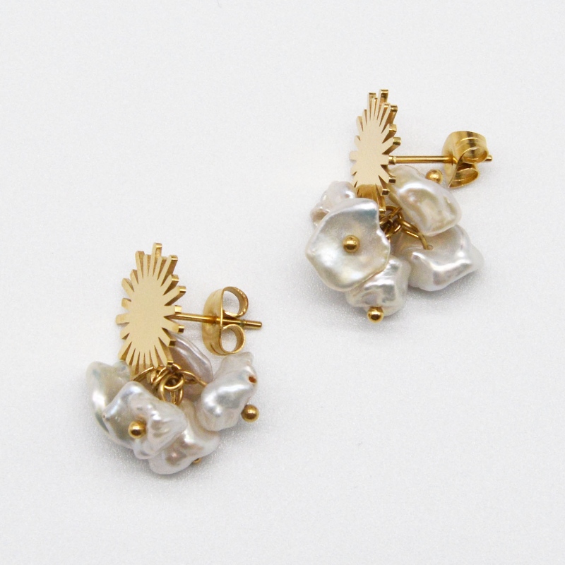 Cercei cu perle, bijuterii de moda, bijuterii de moda, Perla Jewelry rfbear0124