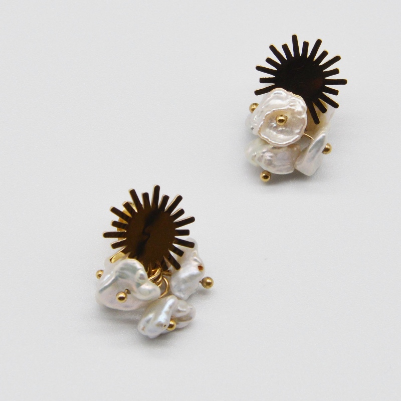 Cercei cu perle, bijuterii de moda, bijuterii de moda, Perla Jewelry rfbear0124
