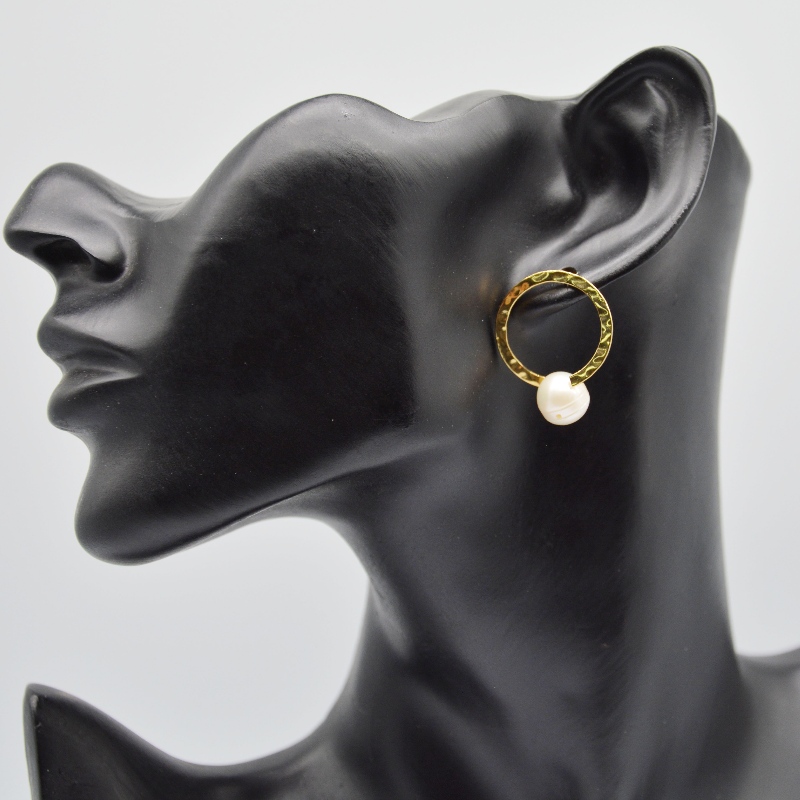 Cercei cu perle, bijuterii de moda, bijuterii de moda, Pearl Jewelry rfbear0144