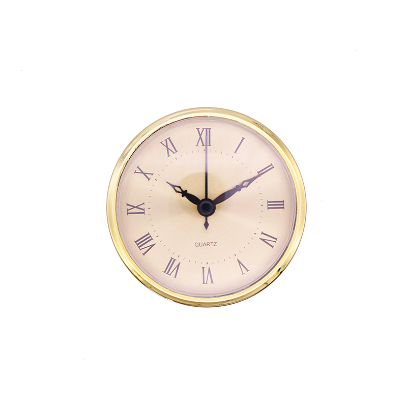 Insert de ceas de perete roman de aur de 90m