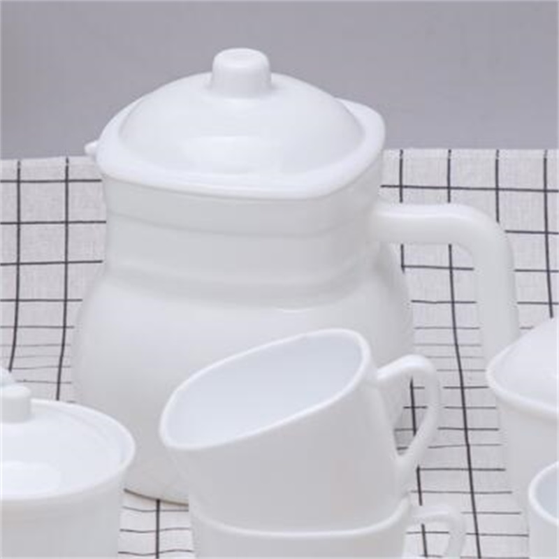 Set de cină din sticlă opal