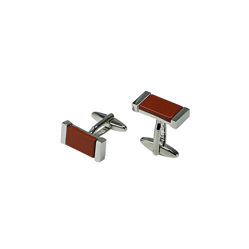 Retrag Garden Floor Silvertone Cuff Links