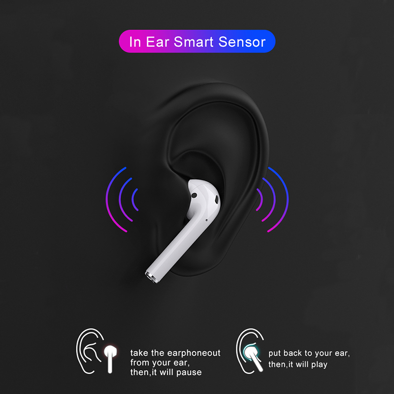 TWS Bluetooth Earphone i28 HD Funcție tactilă de calitate a sunetului