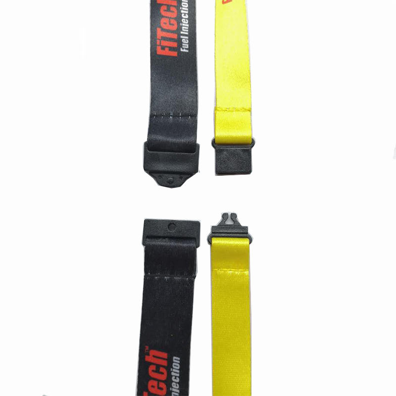 Fabrica de vânzare direct ă Laniard angro dezmembrare Lanyard Transfer de căldură imprimare Lanyard cataramă de siguranță Lanyard logo personalizat