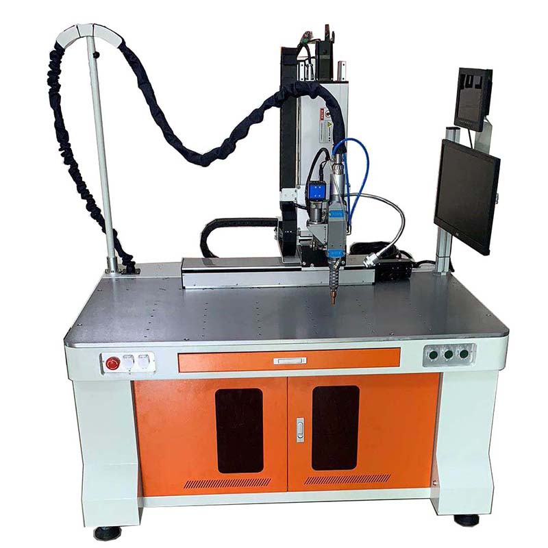 1000w Sistem de sudare cu laser cu fibră 4 axă cnc preț de mașină fără apă mașină de sudură cu laser