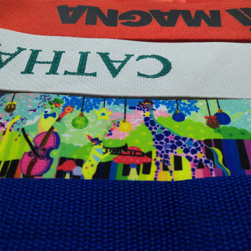Vânzări directe ale fabricii: centura de bagaj de mătase cu ecran dublu, centura de bagaje pentru transfer cald, centura de bagaje jacquard, înglobarea personalizării