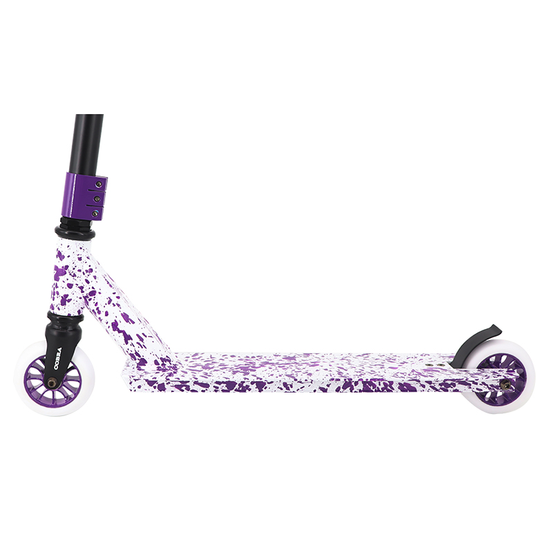 scuter cascadorie ieftin (splatter mov/white)
