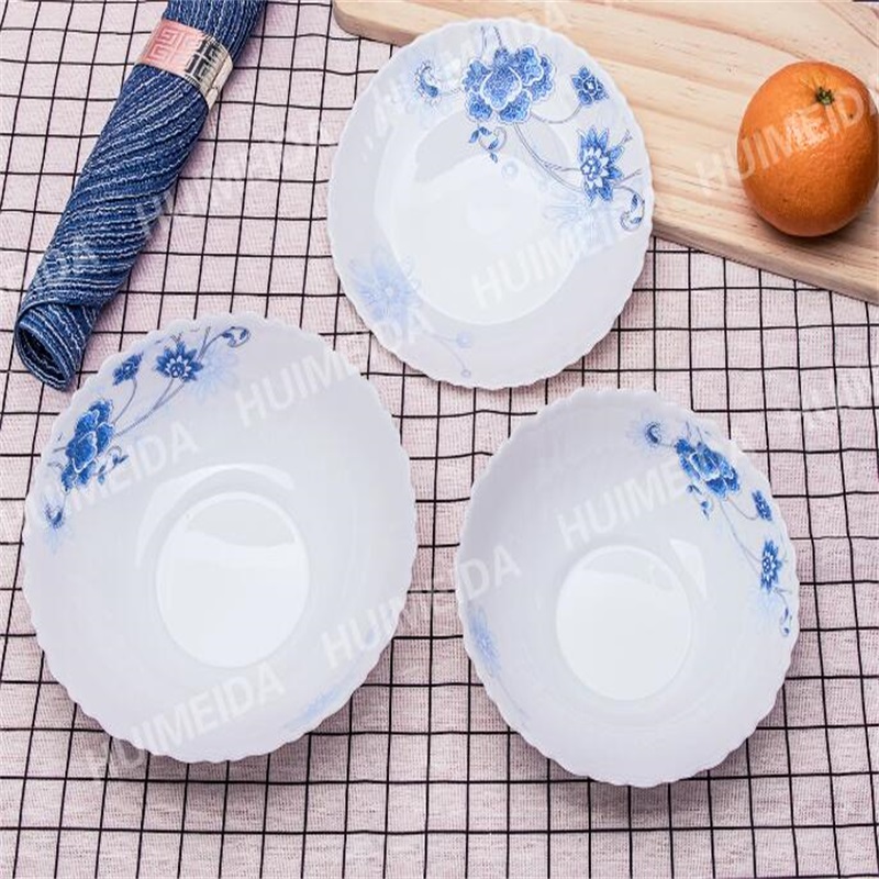 Set de cină din sticlă opal - --TW bowl &Heat Resistent Opal Glassware
