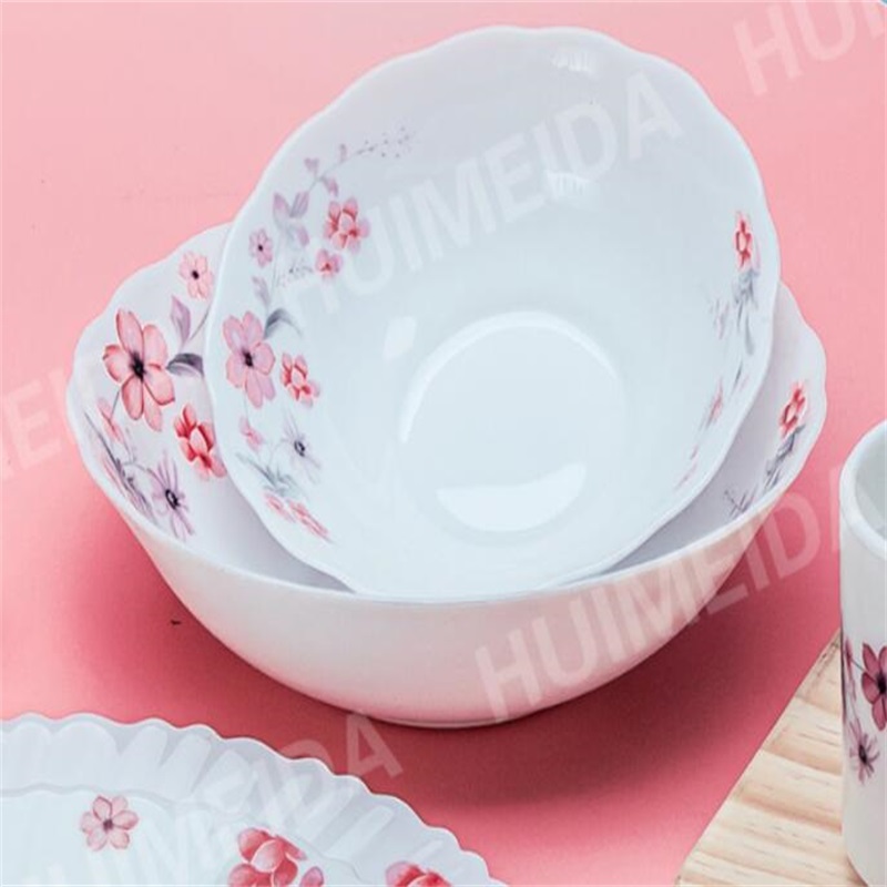 Opal sticla sticla setul de cina