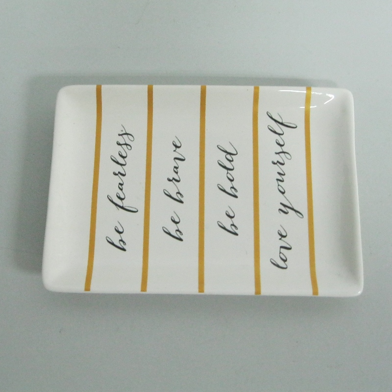 Plăcuță de Decorație Ceramic ă Plată Serviciul Alimentar 2.75