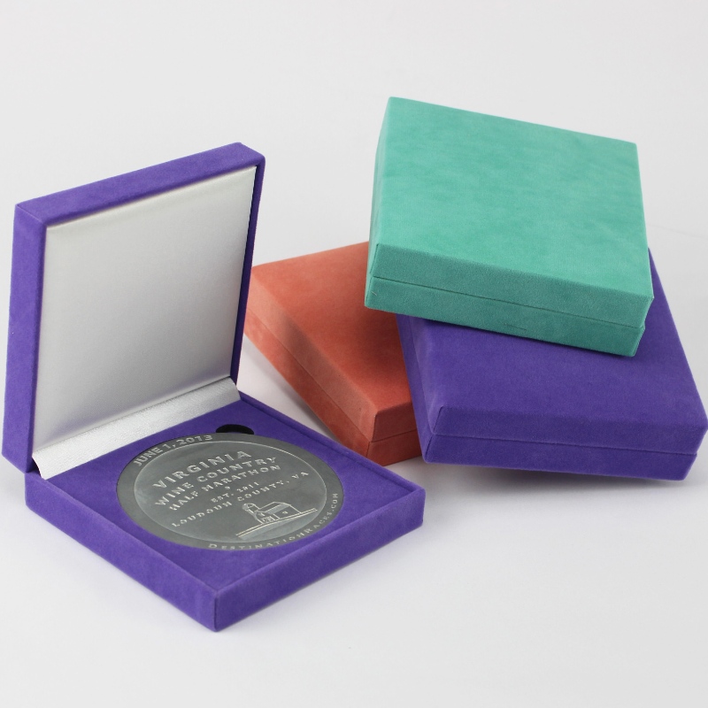 Obiect V-22S flanelette pătrat pentru 90*90mm monedă, insigna 65286; medalie, etc. mm.128*128*34, greutăți aproximativ 170g