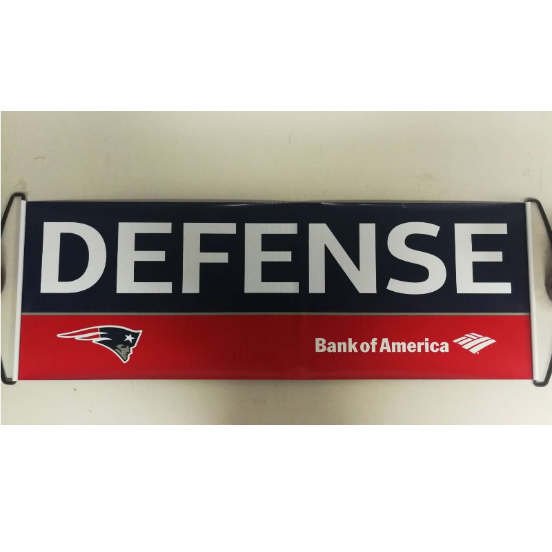 Custom Logo Hand Held Roller Banner- Patriots 24x68CM