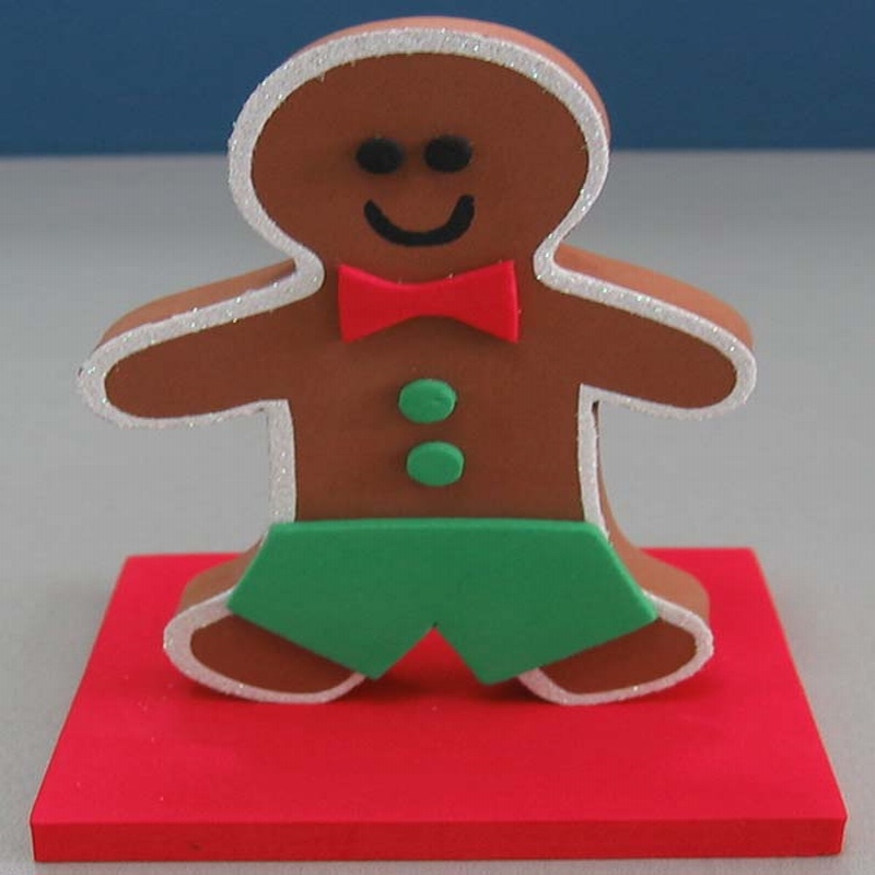 Foam Xmas om Foam santa claus Foam Gingerbread om