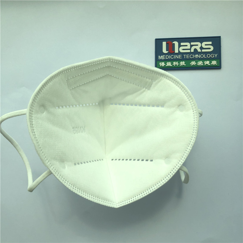 Mască de față de calitate superioară de 5 ori scut de protecție mască de protecție de unică folosință praf kn95