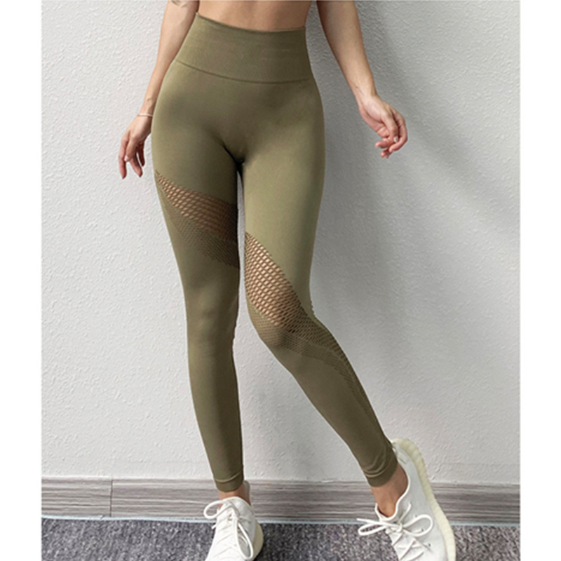 Femei pantaloni sport, respirați, cu sculptură în formă de gol Yoga Pantaloni de iarnă uscată rapid absorbție de umiditate pantaloni de alergare