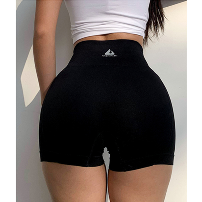 Pantaloni scurți alergați cu pantaloni scurți cu talie înaltă