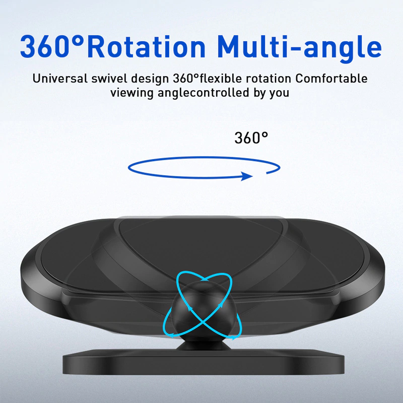 Suport pentru telefon cu mașină magnetică Rotire cu suport pentru mașină Rotativă cu 360 ° Magnet pentru suport pentru telefon, de 4.0-6.4 inch pentru suport pentru telefonul Samsung, pentru iPhone
