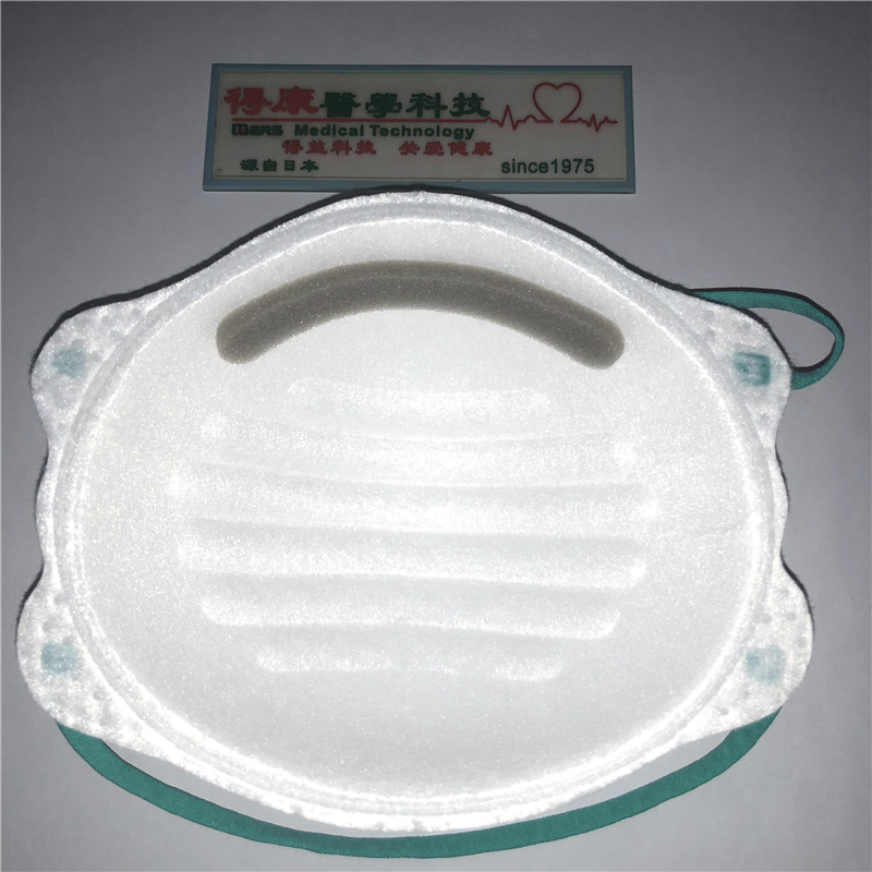 Mască de unică folosință din material nețesut în formă de ceașcă N95 pentru jumătate față