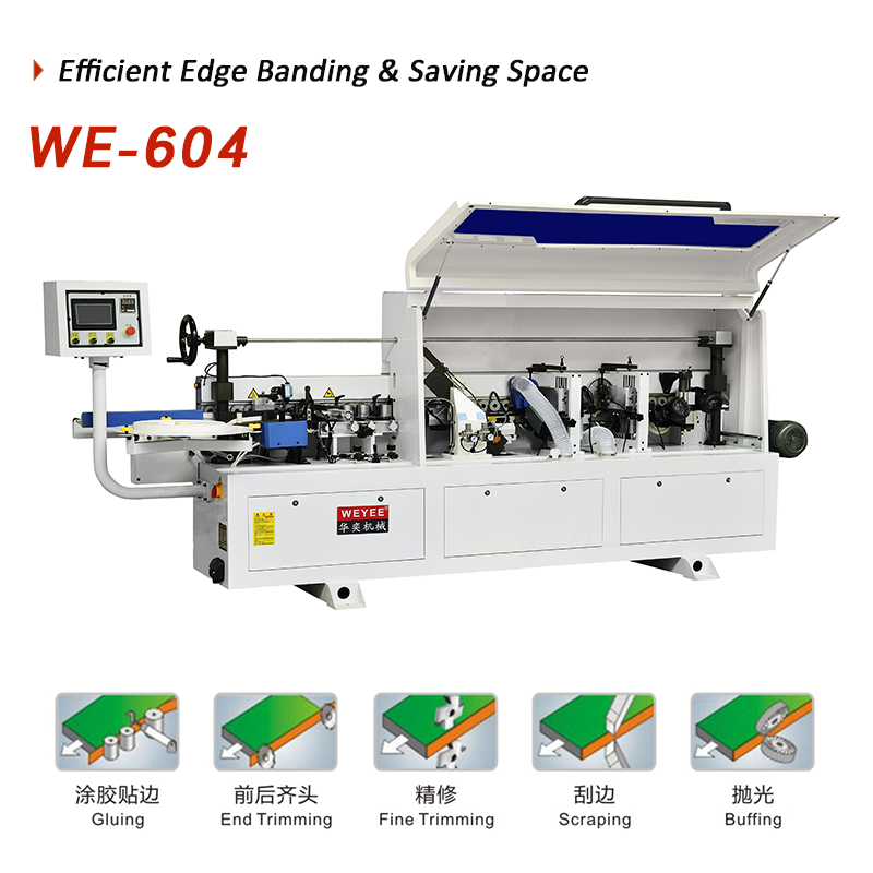 WE604 Mașină automată de bandă cu muchii