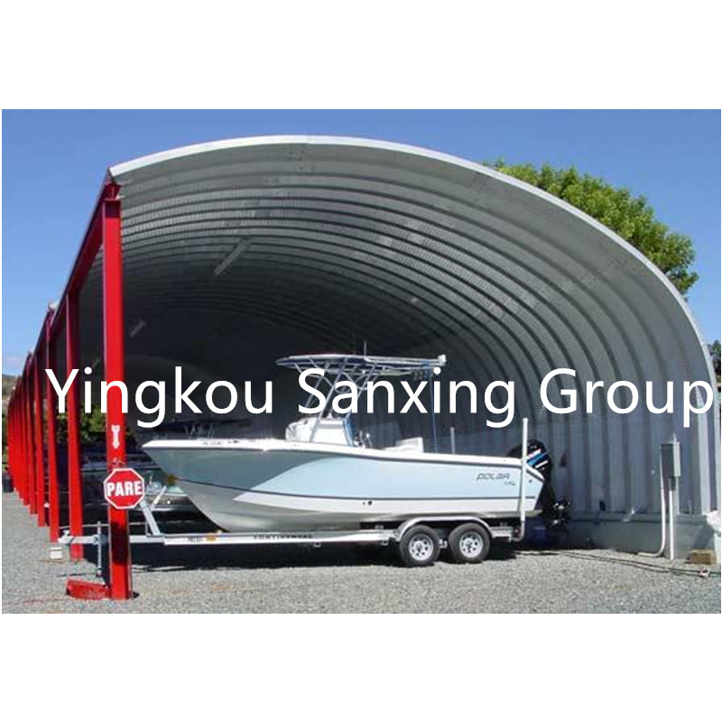 Linia de producție a clădirilor cu forme multiple Quonset