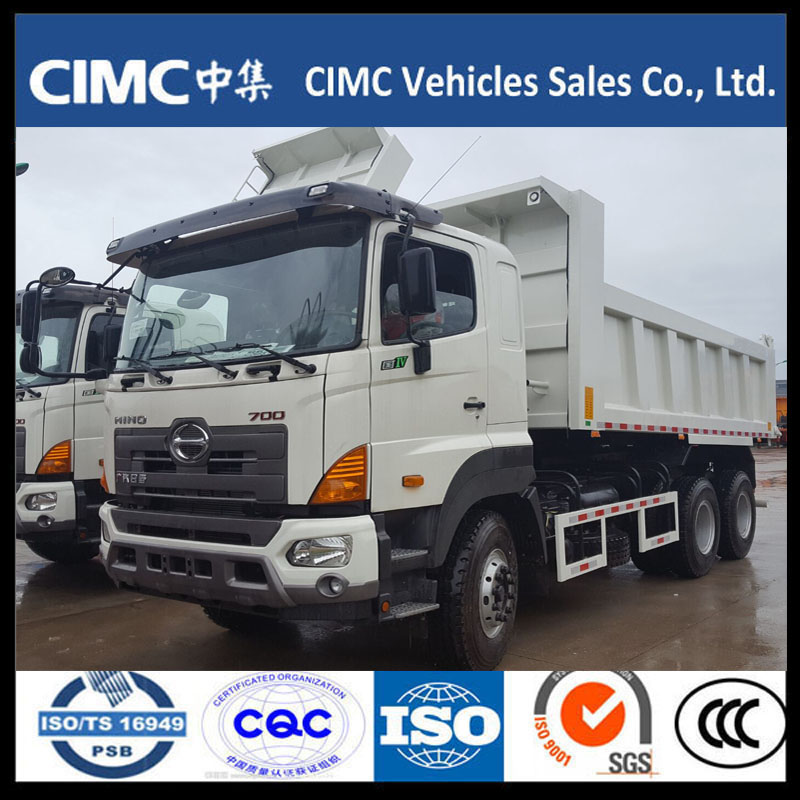 China Camion basculant Hino 700 6 * 4 350HP