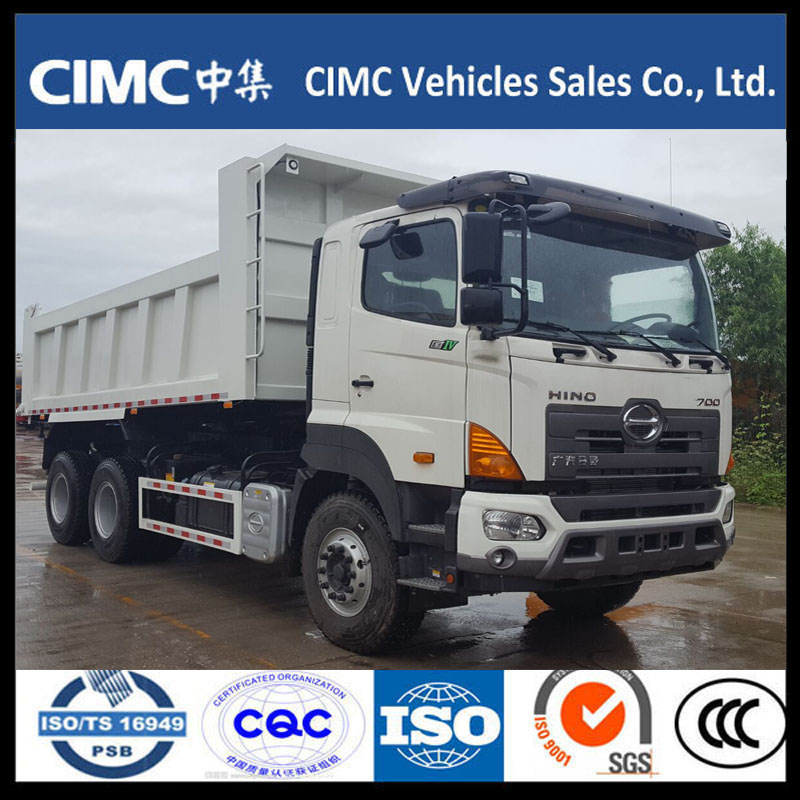 China Camion basculant Hino 700 6 * 4 350HP
