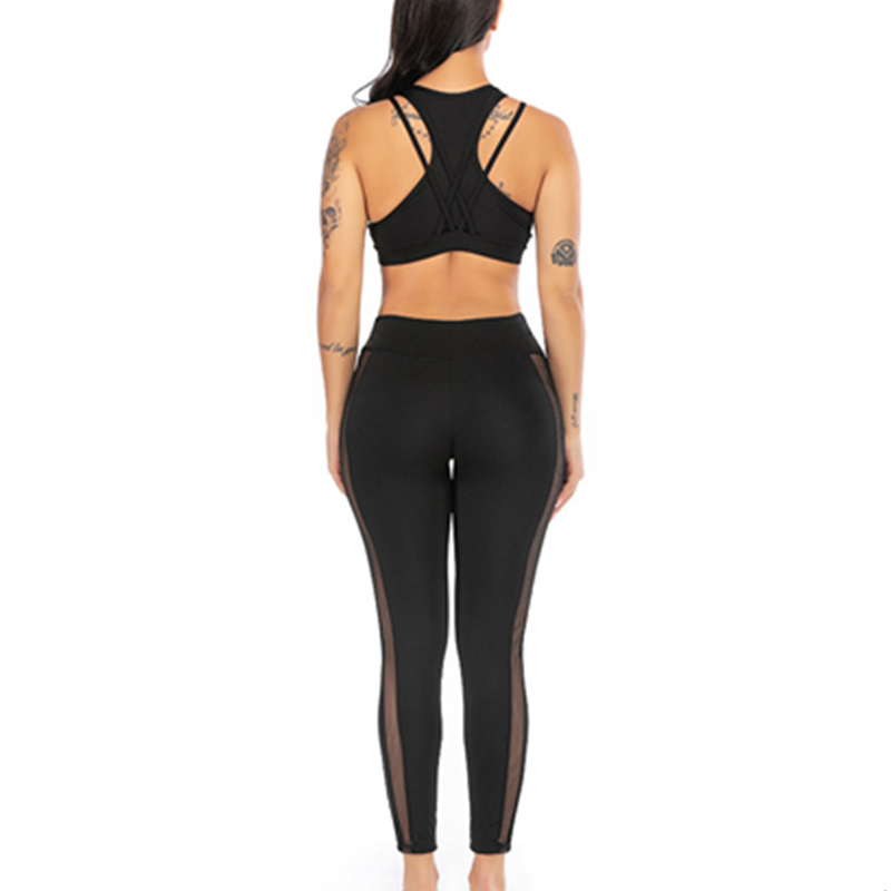 Europa şi Statele Unite ale Americii noul costum sexy de tifon pe umăr costum de yoga pentru femei exerciţii de fitness
