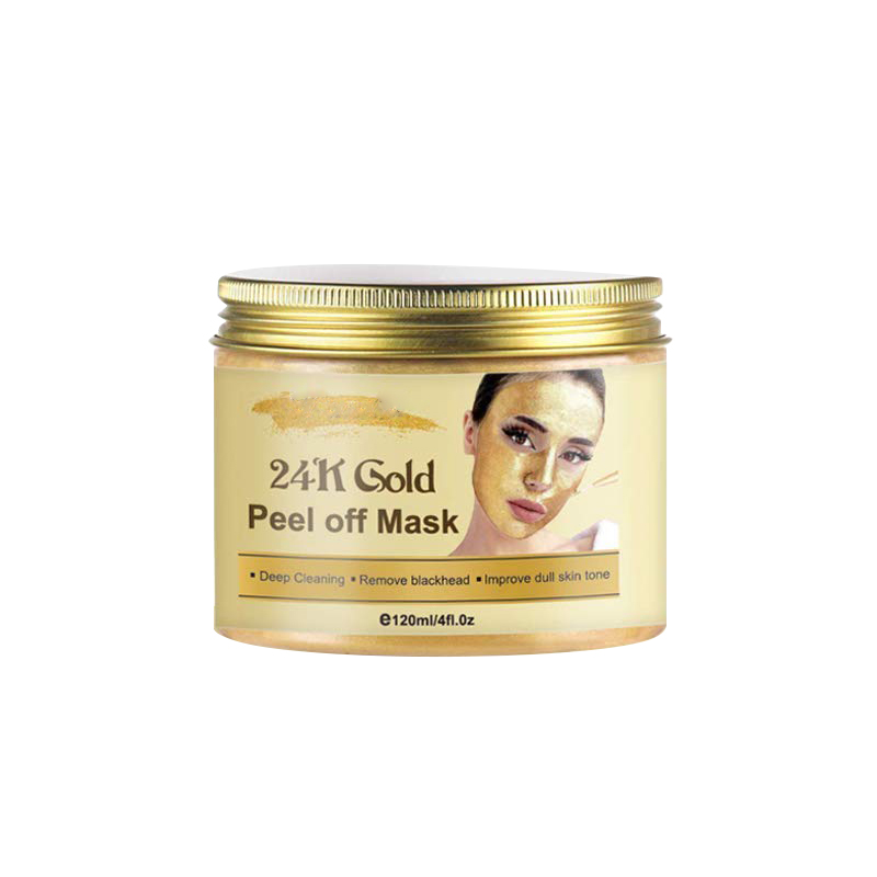 Masca de coajă de aur de 24k