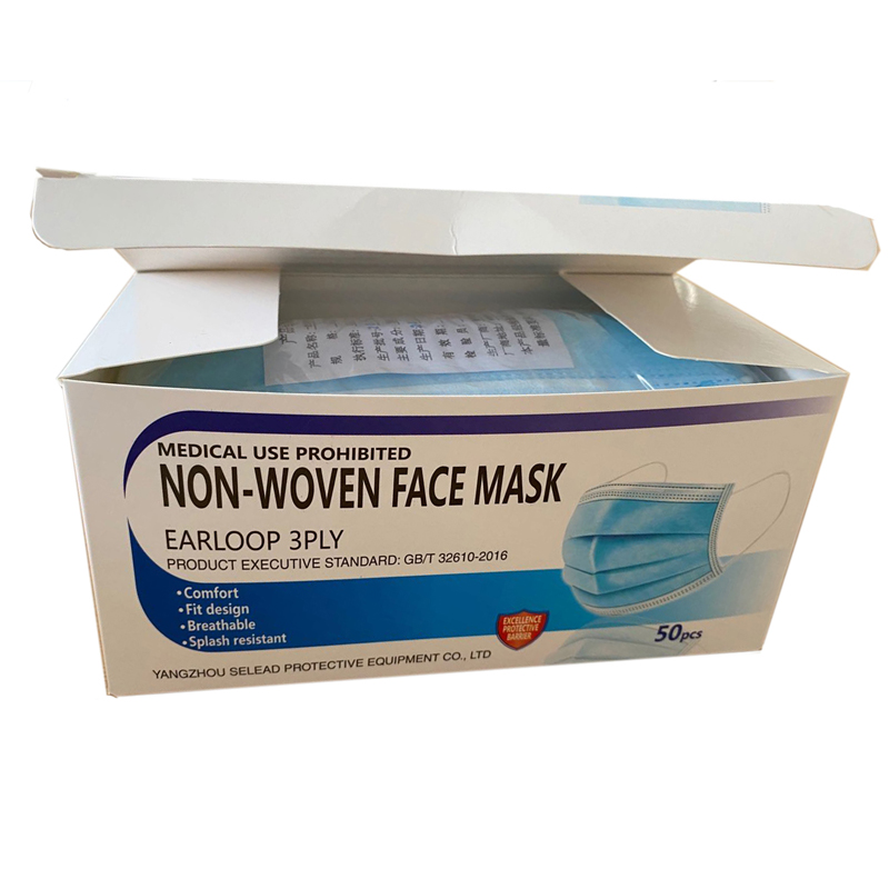 Wholesale Disposable Protective 3ply Fashion Facial Mask