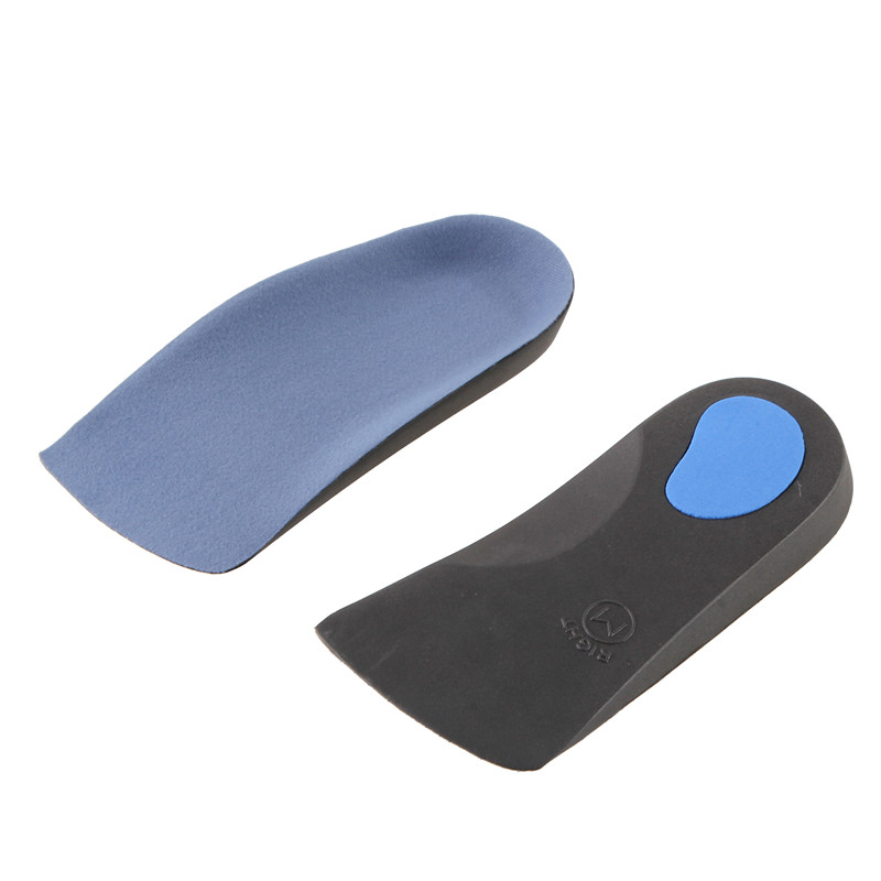 3/4 Lungime PU Hard Plastic High Quality Custom Flat Feet Arch Suport Orthopedic Foot Shoe Insoles