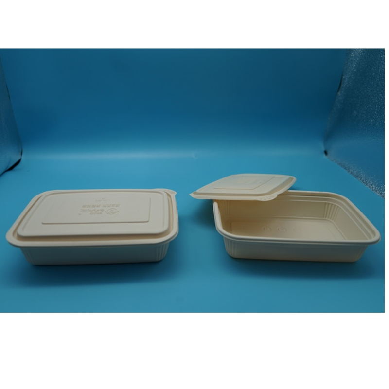 Compartiment frigorific de unică folosință, microunde, frigorific, care poate fi livrat, ambalaje alimentare din amidon de porumb biodegradabile