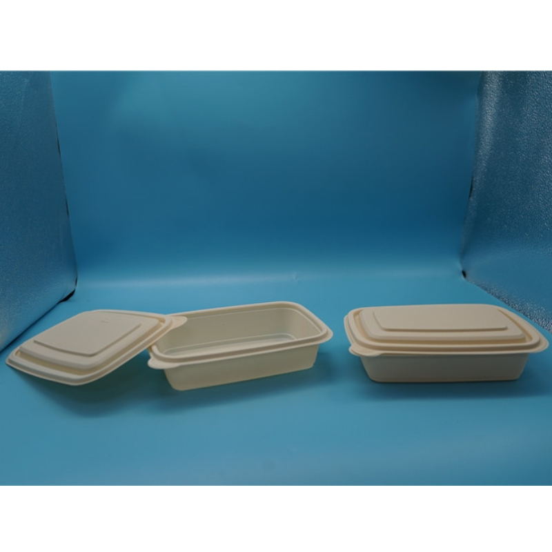 Compartiment frigorific de unică folosință, microunde, frigorific, care poate fi livrat, ambalaje alimentare din amidon de porumb biodegradabile