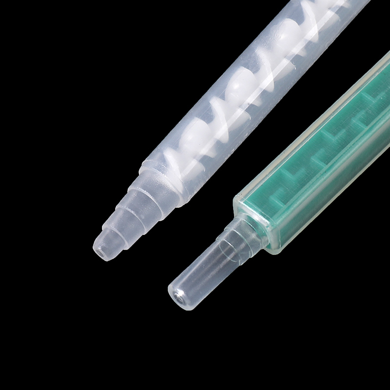 Amestec static de reziduuri MA6-16(Verde),MA3.0-17S, mixing Nozzles pentru Duo Pack Epoxies Bayonet Square POM Material Mixting Tub