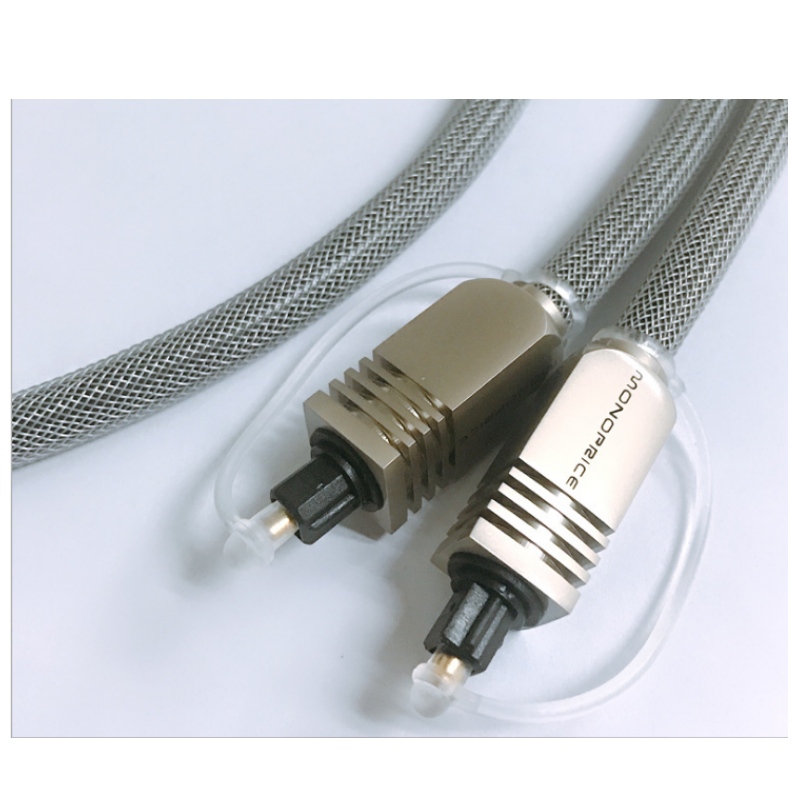Personalizat de înaltă calitate SPDIF fibră optică cablu audio din fibră optică din oțel sârmă împletită de mașini cablu de transmisie digital ă