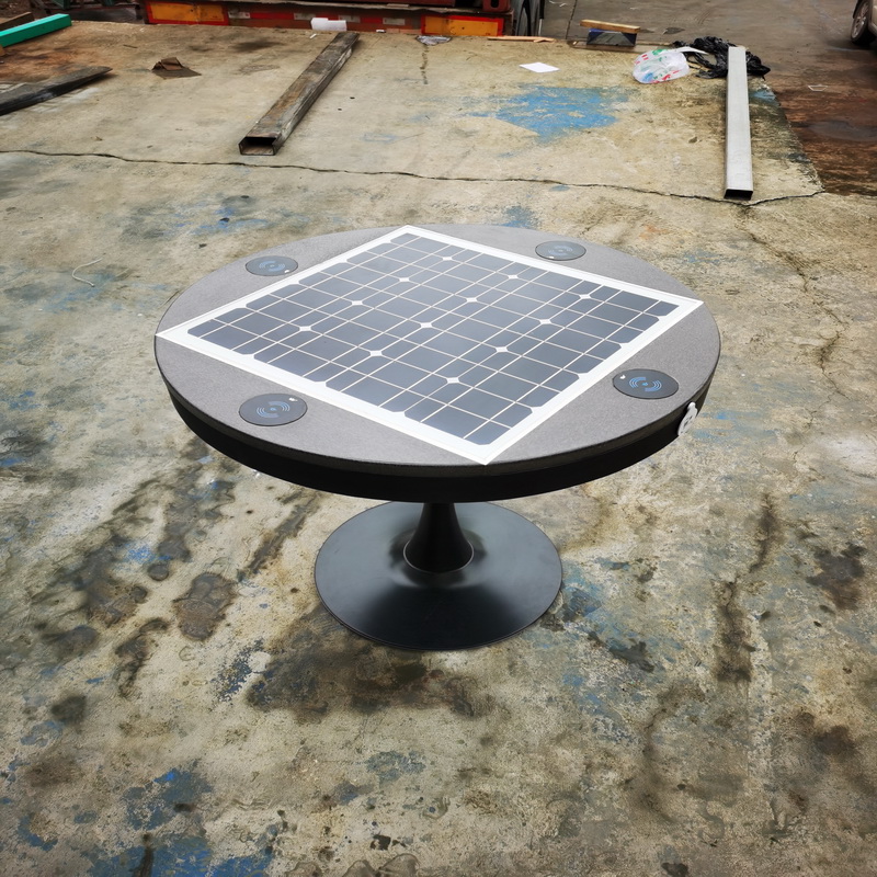 wireless Charger Smart Wifi multifuncțional High Quality Outdoor Solar Table
