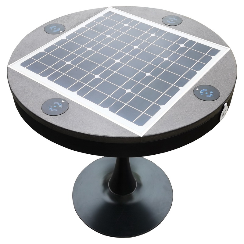 wireless Charger Smart Wifi multifuncțional High Quality Outdoor Solar Table