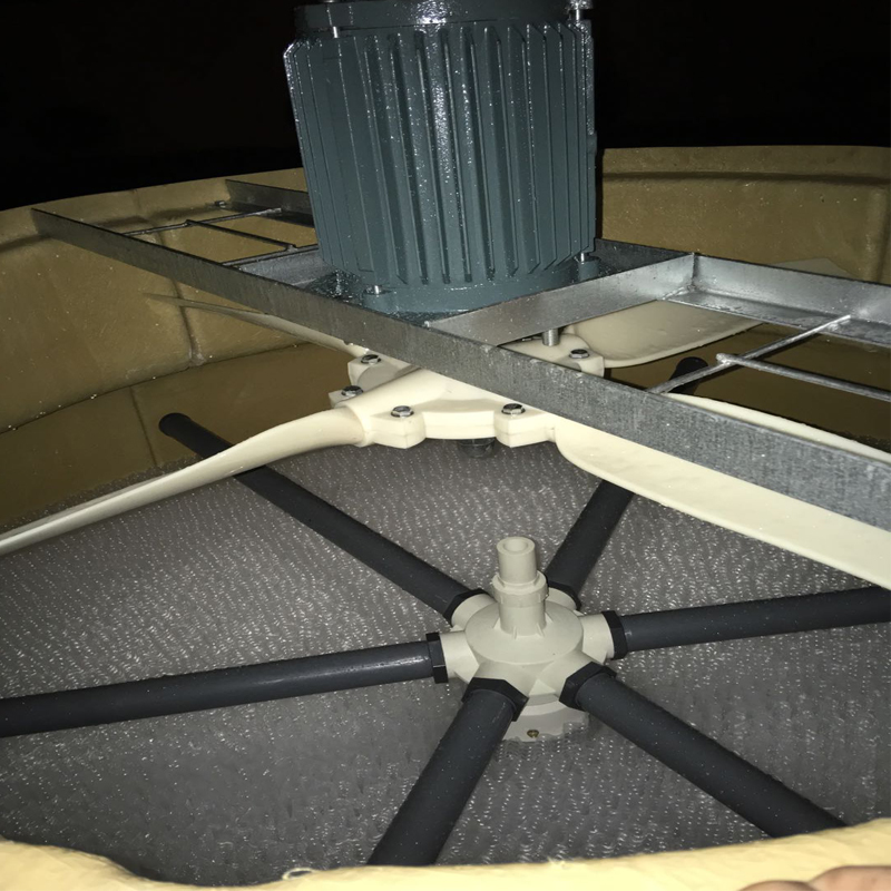 Ventilator de turn de răcire circular cu contraflux FRP