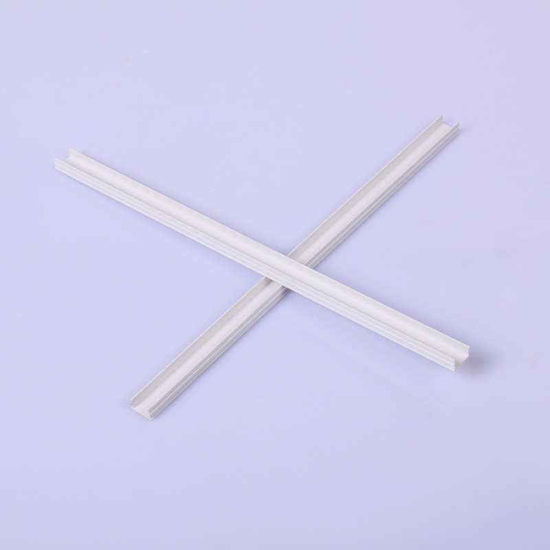 bandă glisantă din plastic din pvc canal pvc în formă de U cu preț scăzut pentru piesele sertarului pentru ferestre