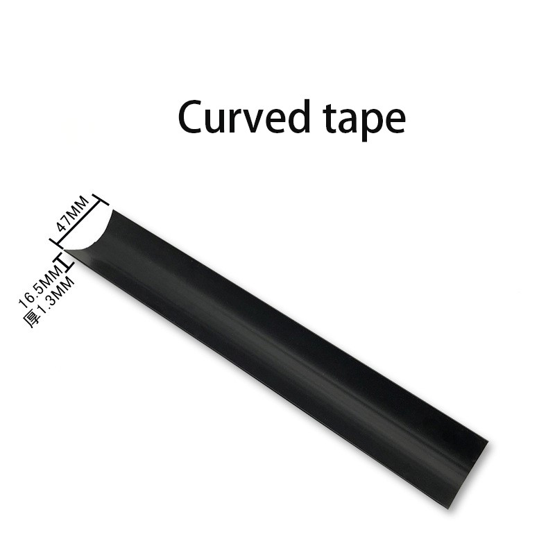 personalizate profile de plastic extrudate din material plastic C canal PVC cu margine curbată