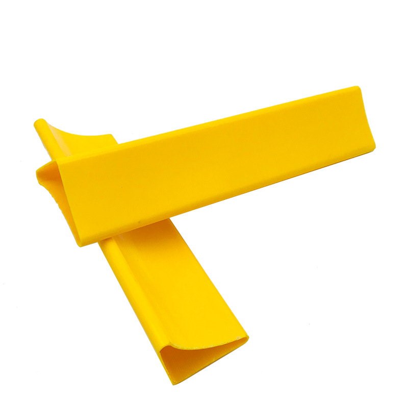 bandă rigidă din PVC extrudat din bandă de susținere a stratului de țeavă din bandă profil triunghiular din PVC pentru susținerea sertarului dulapului