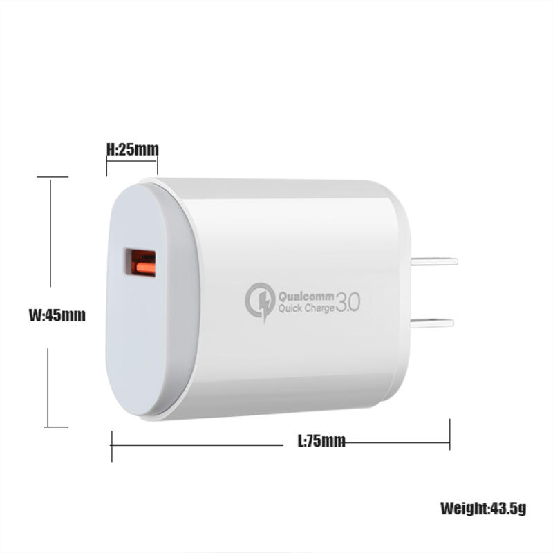 EU/SUA/UK PD 18W 3.0 încărcare rapidă USB C Fast Charger universal multi-travel încărcător portabil