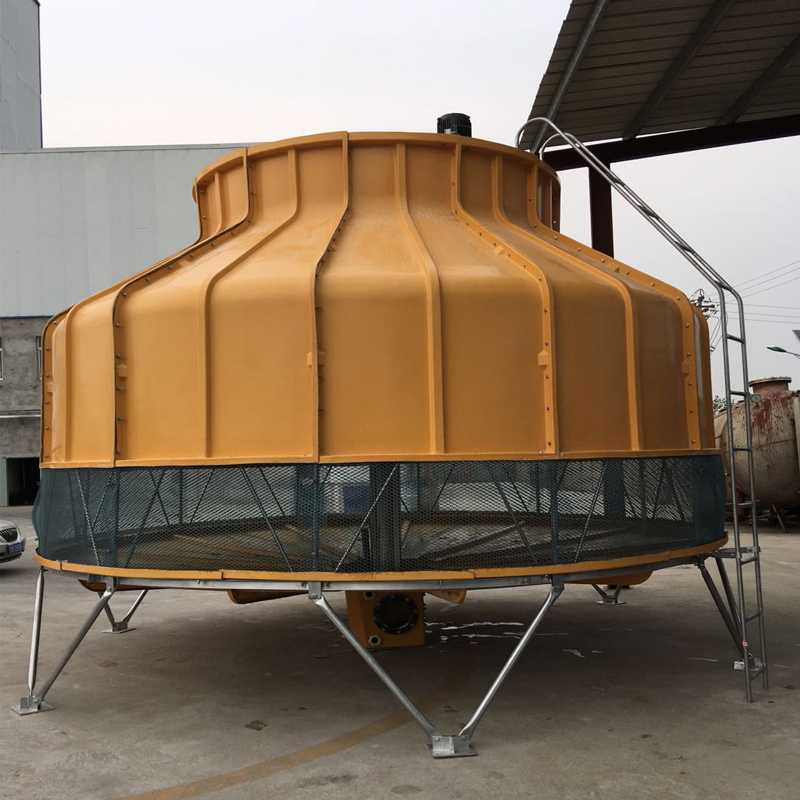 Racitor de plastic armat cu fibre de sticlă, motor rezistent la apă, turn de răcire pentru utilaje și echipamente farmaceutice