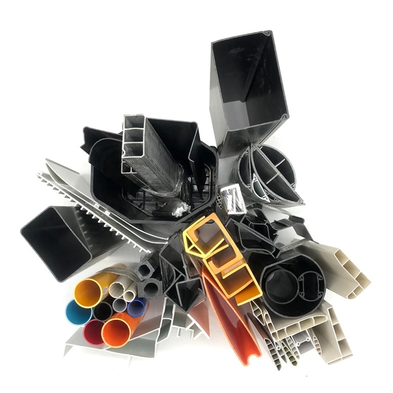 Fabricarea manufactură la comandă ieftină extrudată din plastic pvc pentru materiale de construcții